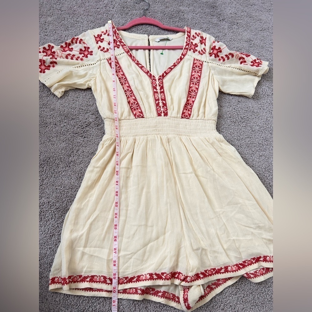 American Eagle Embroidered Bohemian Romper - Picture 7 of 8